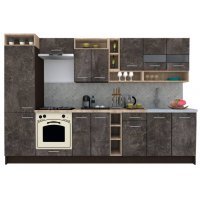 Bucatarie COSSY NEW 310 A2 Wenge / Decor 4299